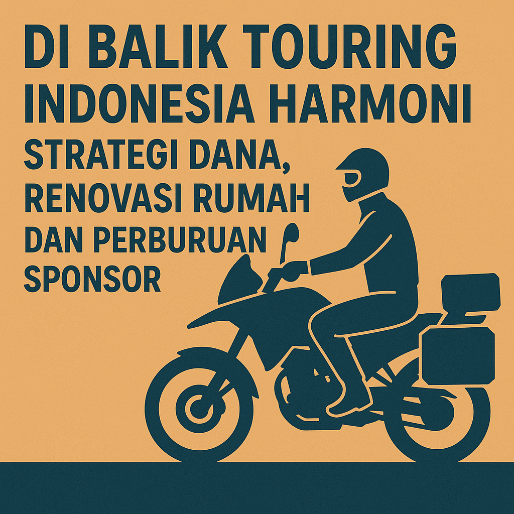 Perjuangan di Balik Touring Indonesia Harmoni: Uang, Sponsor, dan Persahabatan di Jalan Raya