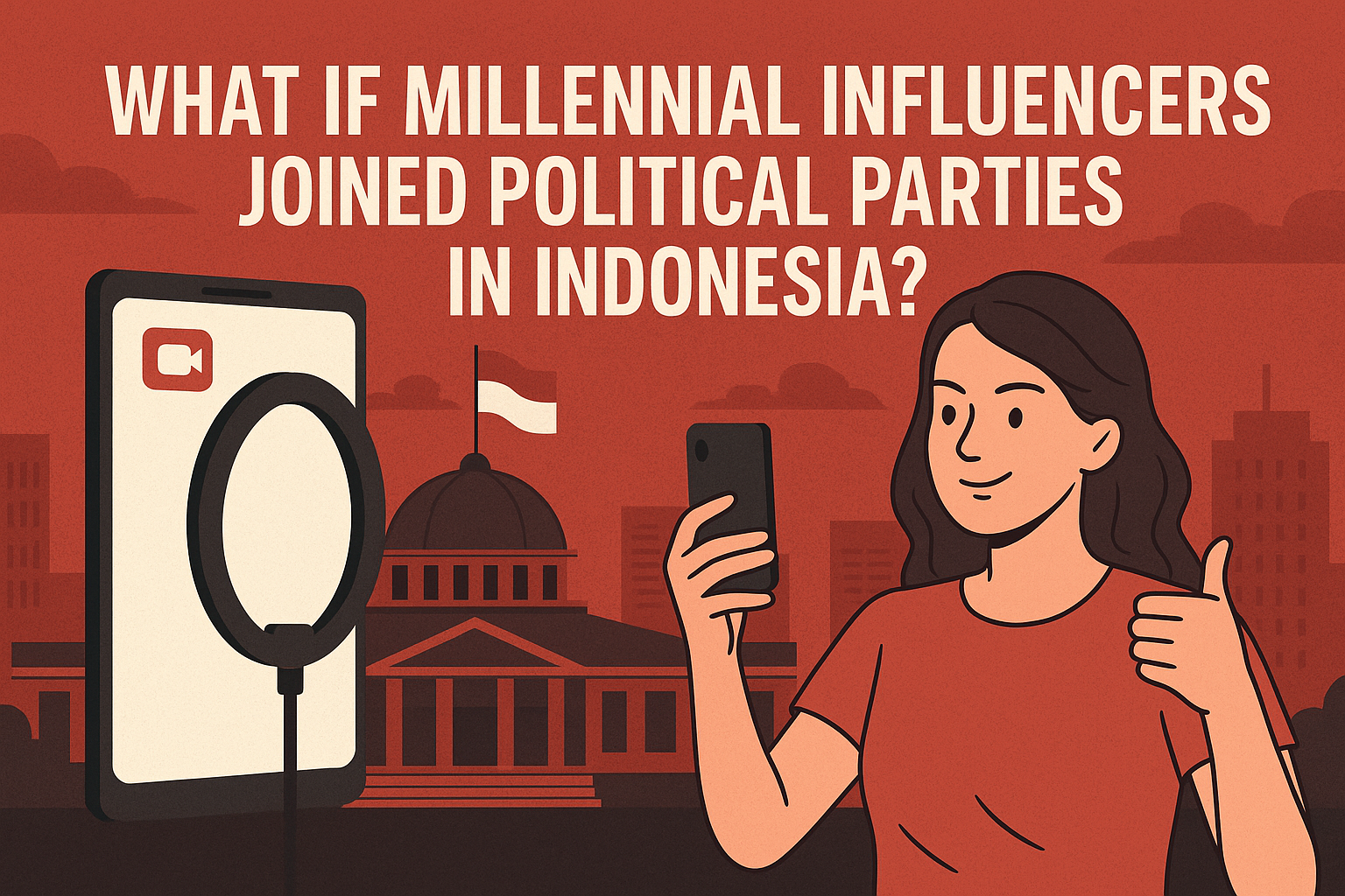 When Influencers Enter Politics: Indonesia’s Digital Democracy and the Rise of the Millennial Elite