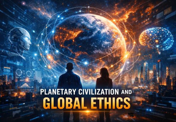 Planetary civilization is not merely the expansion of technology—it is the turning point where humanity must redefine ethics, values, and meaning in a fully digital world.