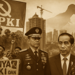 Komunisme, khilafah, dan investasi asing hanyalah bumbu dalam dapur republik. Jakarta ibarat Jurassic Park politik, tempat para jenderal, presiden, dan oligarki saling memangsa. Sementara rakyat hanya menjadi penikmat hidangan akhir