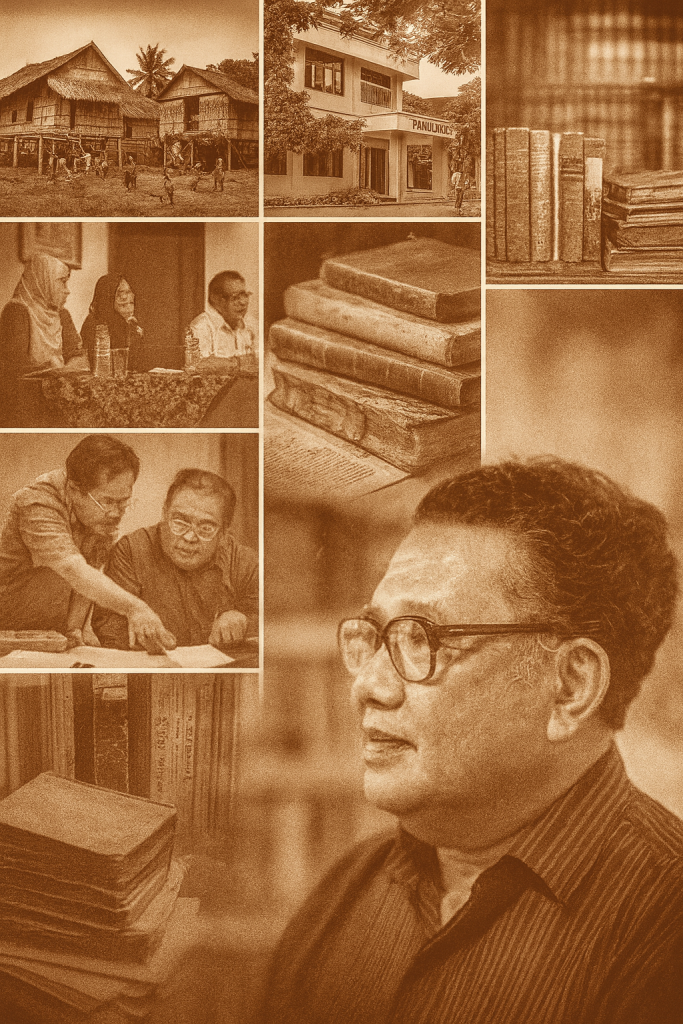 Prof. Ibrahim Alfian dalam kenangan — sejarawan Aceh, kolektor buku, dan pendidik yang mengabdikan hidupnya pada sejarah dan masyarakat. Dari kampung Aceh hingga kampus UGM, dari perpustakaan pribadi hingga seminar akademik, jejak intelektual beliau abadi dalam warisan ilmu pengetahuan.