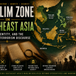 A geopolitical reading of Southeast Asia’s Muslim Zone, where Islam, Malay identity, colonial memory, and modern state power converge beyond the narrow language of terrorism.