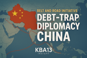 Analisis strategis ekspansi ekonomi China dan implikasi geopolitiknya.