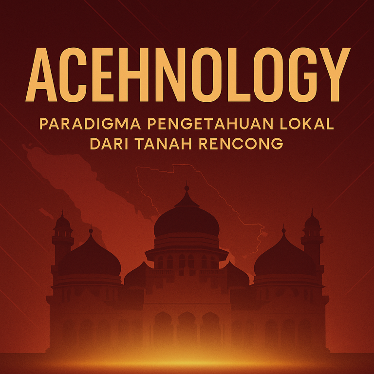 Acehnology sebagai upaya membangun pengetahuan lokal Aceh menuju kebangkitan peradaban.