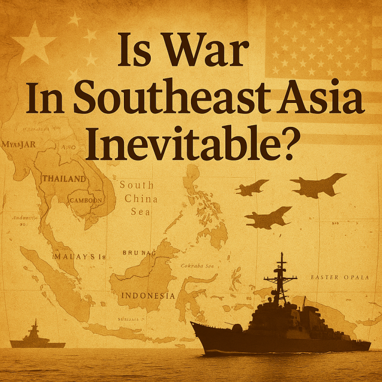 Geopolitical tensions in the South China Sea raise urgent questions: Is war in Southeast Asia inevitable as China, India, and the US vie for dominance?