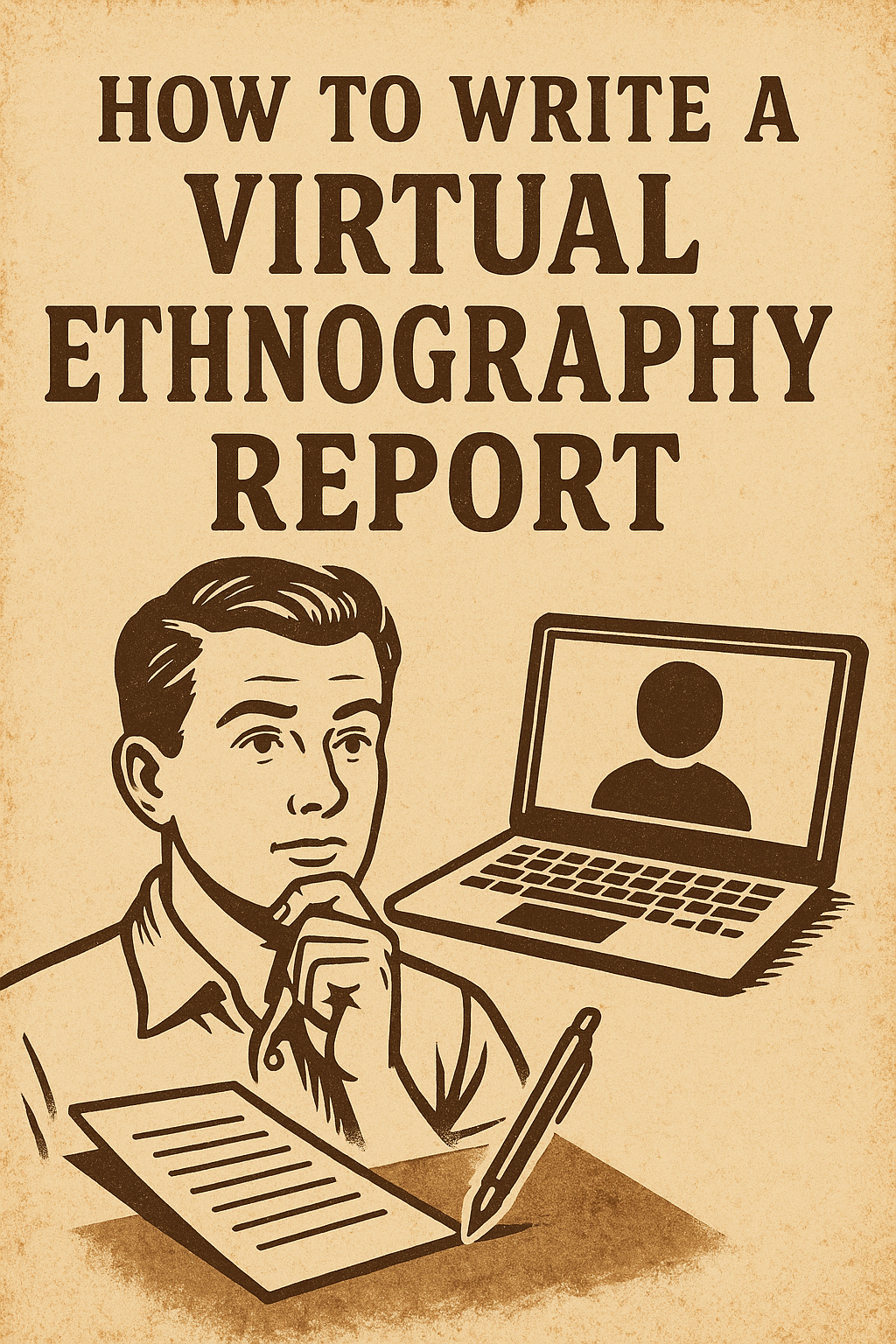 Menyusun Laporan Virtual Ethnography di Era AI: Panduan, Studi Kasus, dan Analisis Kritis
