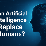 Can Artificial Intelligence Replace Humans? Exploring how AI shapes everyday life, blockchain, and the future of humanity.