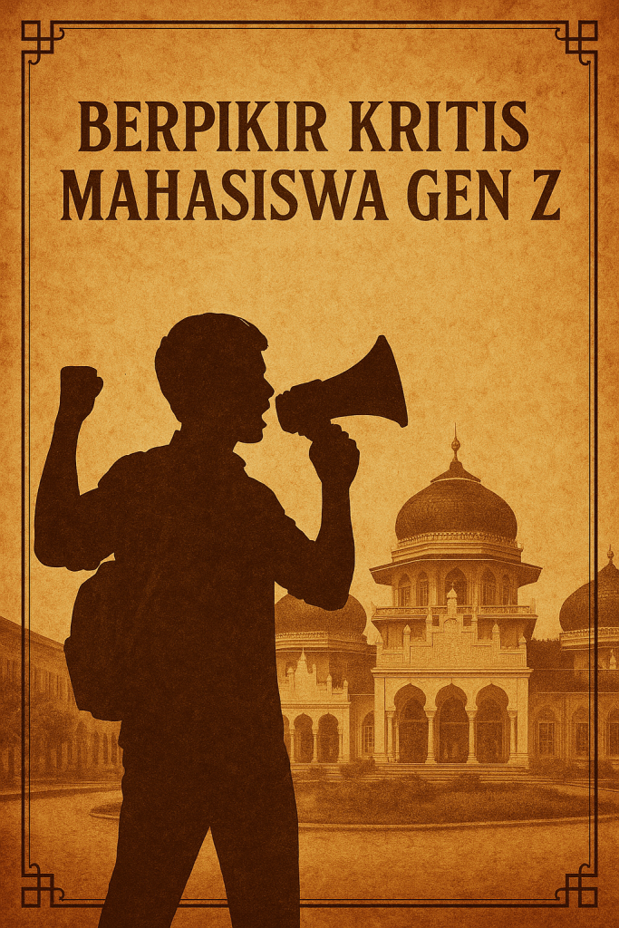 Mahasiswa Gen Z di Aceh memaknai berpikir kritis dengan gaya baru, antara semangat aktivisme, ide-ide besar, dan realitas sosial.