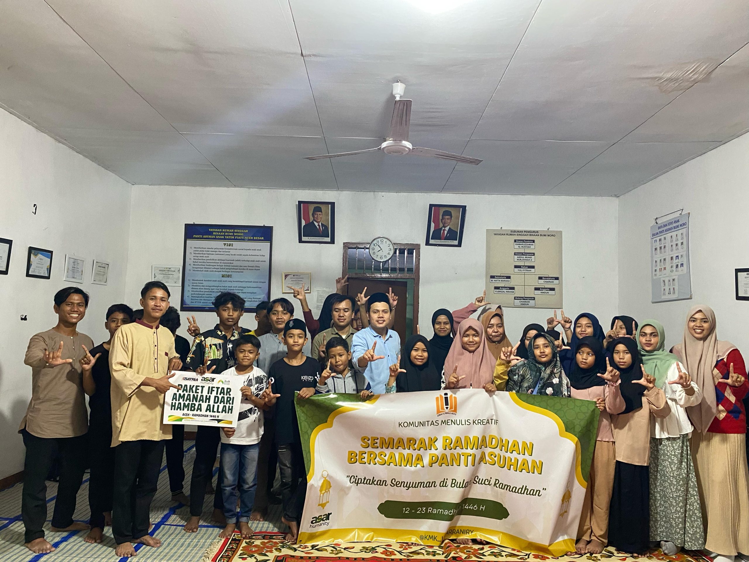 SEMARAK RAMADHAN KMK UIN AR-RANIRY BERSAMA ANAK PANTI ASUHAN