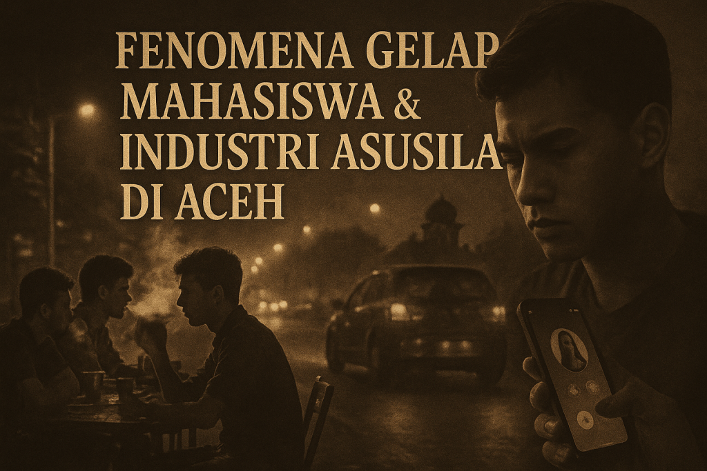 Fenomena gelap dunia mahasiswa dan industri asusila di Aceh: dari kepungan narkoba, bisnis ST-LT, hingga generasi muda yang kehilangan arah. Analisis sosial-antropologis khas KBA13 Insight