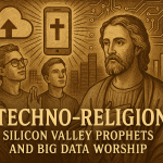 Techno-Religion: Silicon Valley Prophets and Big Data Worship — exploring how algorithms, AI, and digital prophets reshape spirituality in the 21st century.