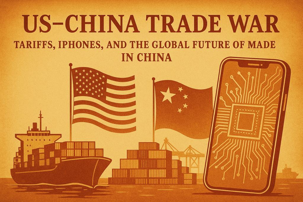 US–China Trade War: Tariffs, iPhones, and the Global Future of Made in China.