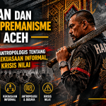 Harlan di Aceh bukan sekadar wajah premanisme jalanan, melainkan simbol kekuasaan informal yang tumbuh dari kekerasan sosial, ekonomi gelap, backing kekuasaan, narkotika, dan krisis nilai dalam masyarakat.