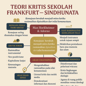 Peta Konsep Teori Kritis Sekolah Frankfurt