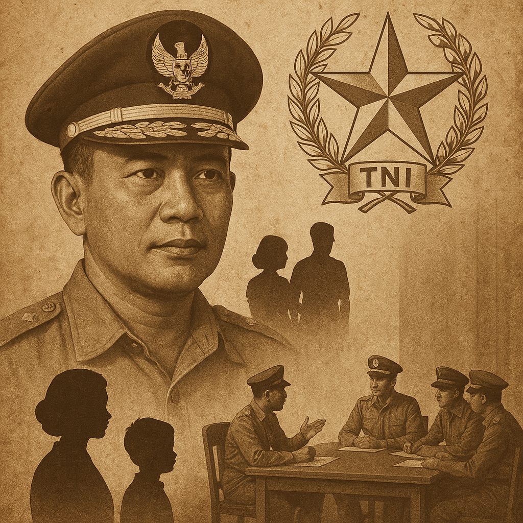 Dinasti Militer Indonesia: Nepotisme, Patronase, dan Jaringan Keluarga TNI dari Orde Baru hingga Era Reformasi 2025 – Wajah kekuasaan yang diwariskan melalui seragam, lambang, dan perkawinan strategis