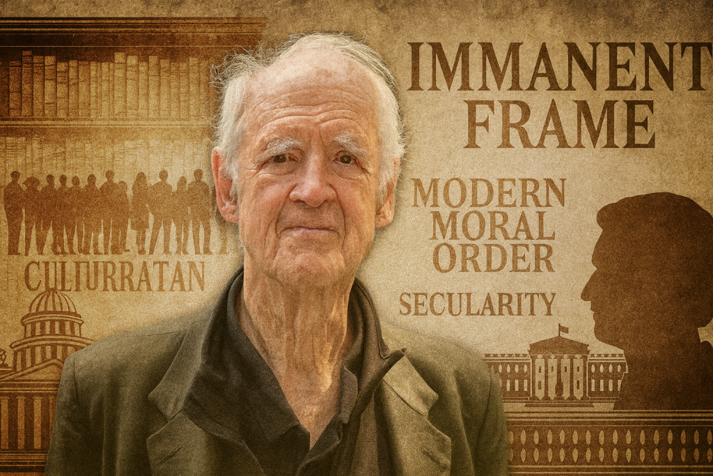 Charles Taylor tentang Immanent Frame, Modern Moral Order, dan sekularitas dalam lanskap filsafat modern