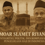 Memoar Slamet Riyanto – Integritas, Politik, dan Kompleksitas Haji Indonesia. Sebuah catatan reflektif dari pengalaman panjang seorang Dirjen Haji dalam mengelola ibadah akbar umat Islam.
