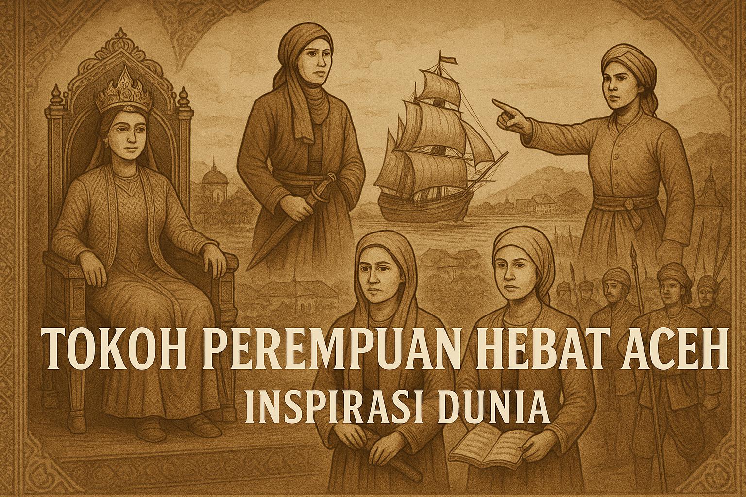 Dari Istana hingga Medan Perang: Kisah Perempuan Aceh yang Menggetarkan Dunia