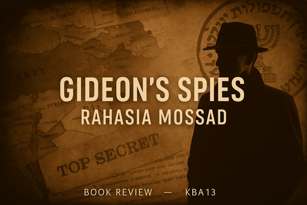 Gideon’s Spies: The Secret History of the Mossad karya Gordon Thomas membuka tabir Mossad, dari perburuan Nazi, intrik nuklir, konflik Timur Tengah, hingga jihad global.