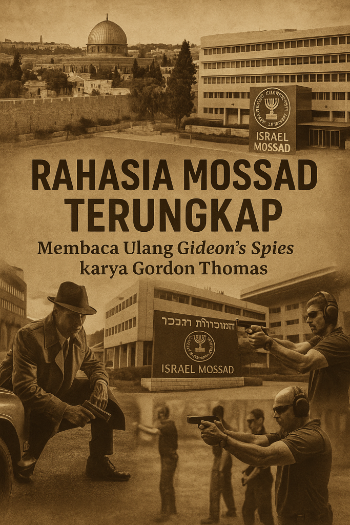 Gideon’s Spies karya Gordon Thomas – Rahasia Mossad, operasi rahasia, kantor pusat intelijen, dan pelatihan agen Mossad. Book Review KBA13.