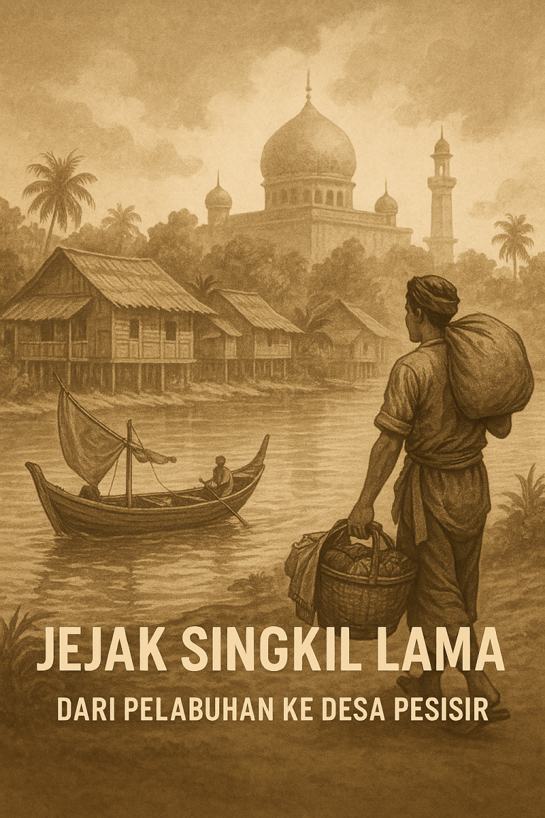 Singkil Lama, jejak sejarah Aceh Singkil yang berubah dari pelabuhan ramai menjadi desa pesisir penuh identitas budaya.