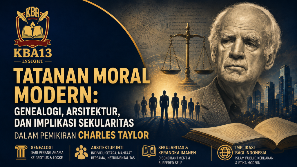 Tatanan Moral Modern: Genealogi, Arsitektur, dan Implikasi Sekularitas Dalam Pemikiran Charles Taylor