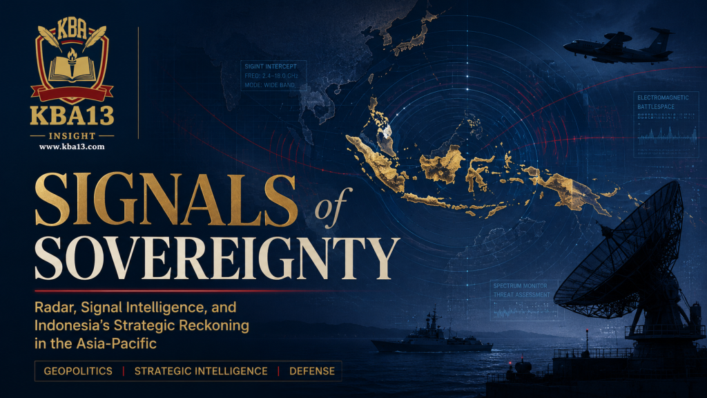 Radar and signal intelligence shaping Indonesia’s sovereignty in the Asia-Pacific electromagnetic battlespace
