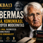 Habermas membaca krisis akal modern melalui bahasa, komunikasi, dan ruang publik.