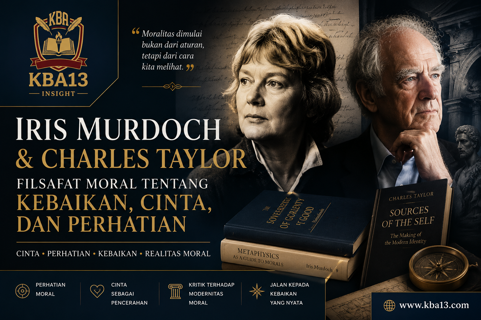 Iris Murdoch dan Charles Taylor