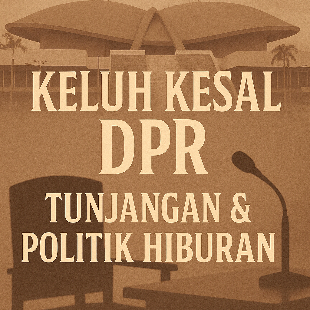 Keluh Kesal DPR: Kritik atas Kinerja, Tunjangan, dan Panggung Politik vs Hiburan