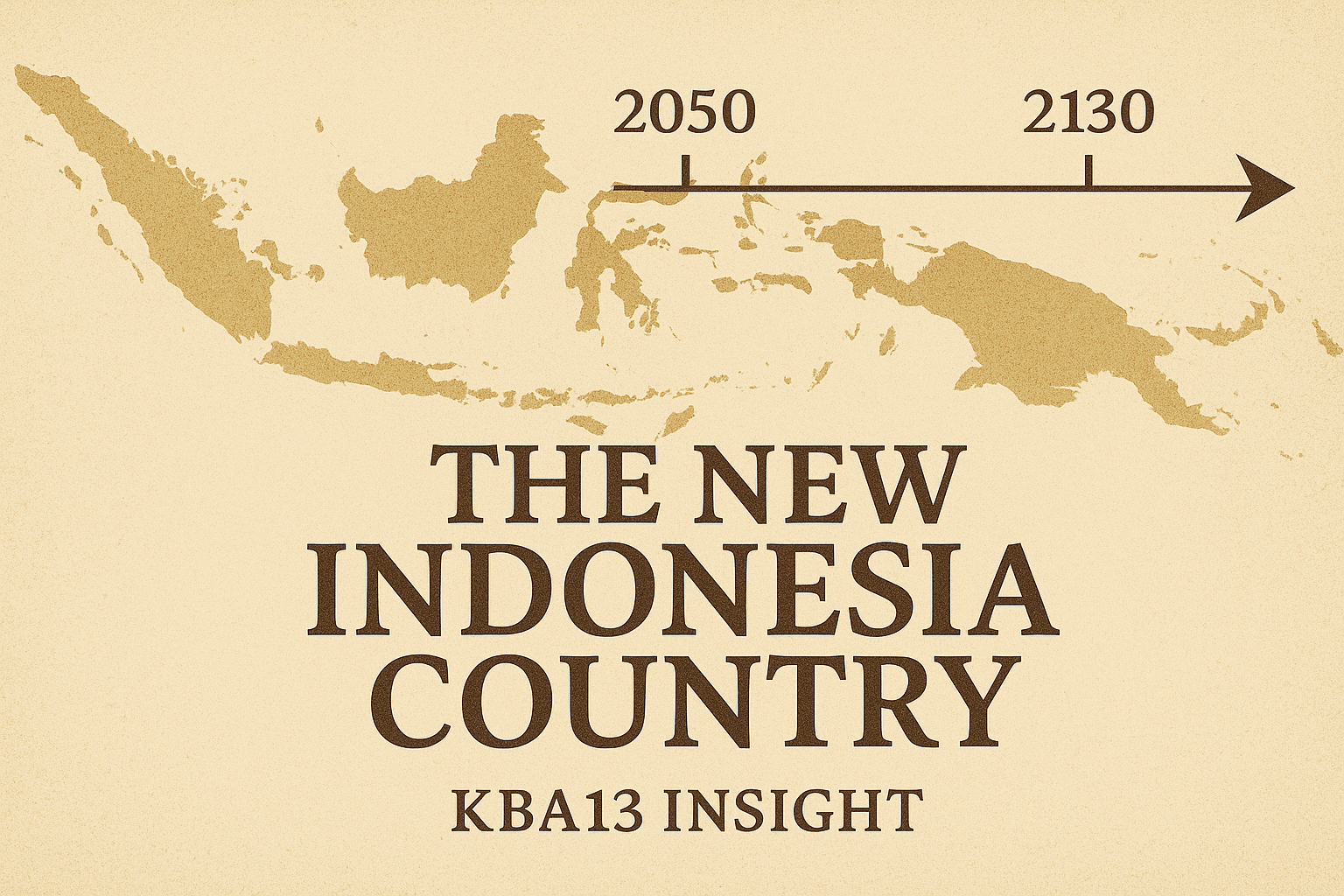 The New Indonesia Country (2050–2130) — Proyeksi Geopolitik Indonesia