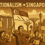 Ekosistem blog Singapura memotret nasionalisme dari dua wajah: keseharian banal yang hadir di hawker centre, kafe, dan festival kota; serta cinta kritis yang muncul dalam tulisan politik dan media independen. Dalam lanskap digital dan transnasional, warga serta diaspora bersama-sama menulis ulang imajinasi kebangsaan Singapura menuju 2050.