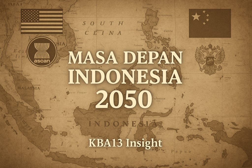 Masa Depan Indonesia 2050 – Kajian Think Tank Dunia tentang Geopolitik, Ekonomi, dan Skenario Kebangsaan | KBA13 Insight