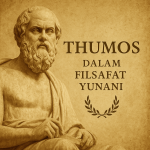 Thumos: Semangat jiwa dalam filsafat Yunani. Dari Plato hingga Homer, thumos dipahami sebagai tenaga yang melahirkan keberanian, kehormatan, dan rasa keadilan.