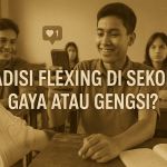 Fenomena flexing di sekolah SMA: antara gaya hidup, gengsi, dan kebutuhan eksistensi anak muda.