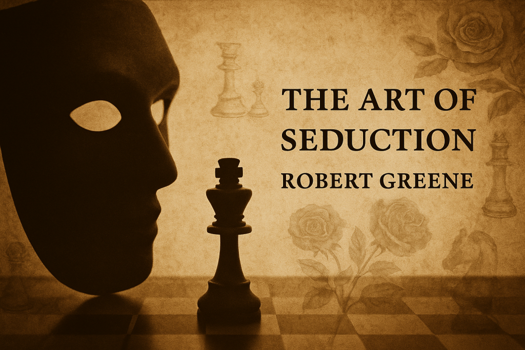 Power wears many masks – Robert Greene’s The Art of Seduction uncovers the timeless strategies of allure and persuasion.