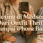"Fenomena flexing di medsos: dari outfit thrift sampai iPhone baru, antara ekspresi diri, gengsi, dan realita anak muda