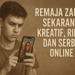 Remaja zaman sekarang hidup di era digital: kreatif, penuh drama, tapi juga selalu menemukan cara baru untuk eksis.