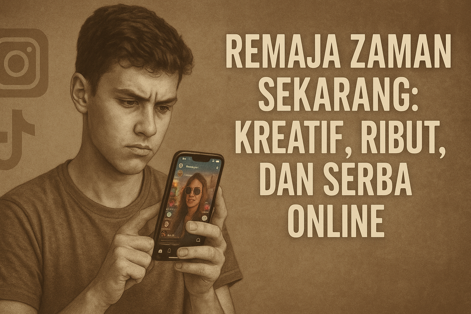 Remaja Zaman Sekarang: Kreatif, Ribut, dan Hidup Serba Online di Era Digital