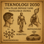 Teknologi 2030: Lima Pilar Inovasi – AI, Robotika, Bioteknologi, Nanoteknologi, dan IoT Membentuk Dunia Baru