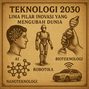 Teknologi 2030: Lima Pilar Inovasi – AI, Robotika, Bioteknologi, Nanoteknologi, dan IoT Membentuk Dunia Baru