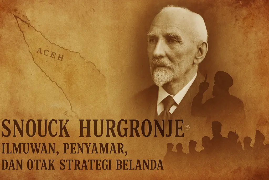Snouck Hurgronje, orientalis Belanda yang menyamar di Mekkah dan menjadi otak strategi kolonial menghadapi perlawanan Aceh.