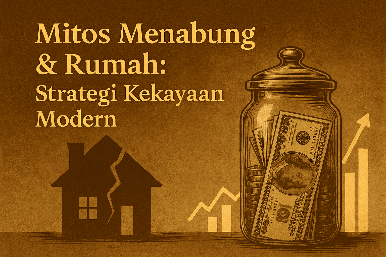 Mengapa Menabung dan Membeli Rumah Bisa Membuat Anda Miskin: Paradigma Baru Keuangan Modern di Era Digital