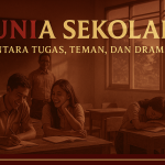"Sekolah bukan cuma soal nilai dan PR — tapi tempat di mana tawa, perjuangan, dan persahabatan tumbuh jadi kenangan yang tak pernah luntur."