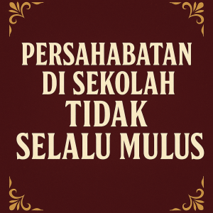 Persahabatan di Sekolah Itu Tidak Selalu Mulus