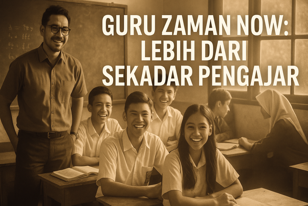 Guru zaman now lebih dari sekadar pengajar. Mereka mentor hidup, inspirasi, sekaligus tempat curhat yang kadang jadi jalan keluar terakhir bagi murid.