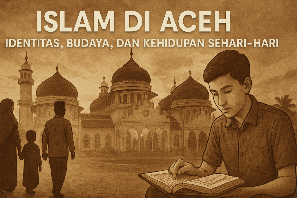 Islam di Aceh bukan sekadar ibadah, tapi napas kehidupan. Dari masjid hingga budaya, nilai Islam mengalir dalam setiap langkah masyarakat Serambi Mekah.