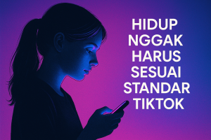 Kita nggak harus hidup sesuai algoritma. Queen Zulaikha menulis refleksi tajam tentang tekanan sosial media dan pentingnya jadi diri sendiri di dunia digital yang serba viral.