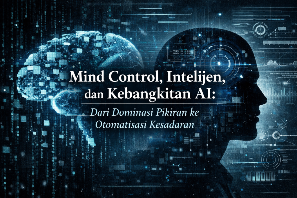 Mind Control, Intelijen, dan Kebangkitan AI: Dari Dominasi Pikiran ke Otomatisasi Kesadaran