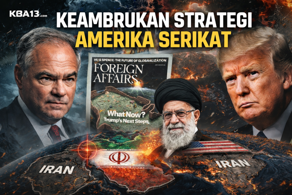 Ketika strategi hilang, kekuatan berubah menjadi risiko—Amerika, Iran, dan Israel dalam pusaran konflik tanpa arah yang pasti.